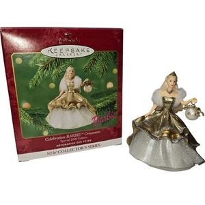 Hallmark Keepsake Celebration Barbie Doll Ornament Special 2000 Edition New!